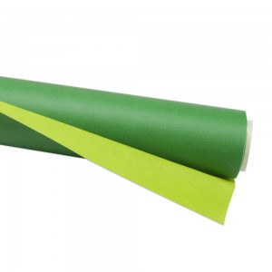 Vodevzdorný hodvábny papier v kotúči zelený 100cm x 20m