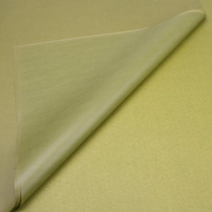 Olivový hodvábny papier 50x76cm