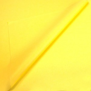 Žltý hodvábny papier 50x76cm