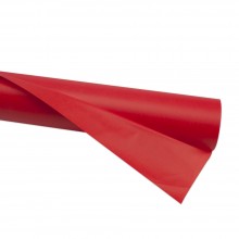 Vodevzdorný hodvábny papier v kotúči červený 70cm x 30m