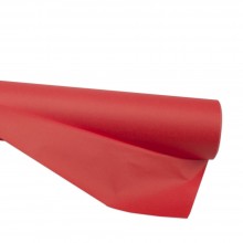 Vodevzdorný hodvábny papier v kotúči červený 100cm x 20m