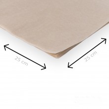 Pergamenový papier 25x25 cm