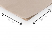 Pergamenový papier 22x22 cm