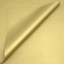 Metalický hodvábny papier vodeodolný zlatý 50x76cm