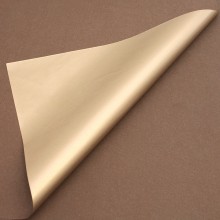 Metalický hodvábny papier vodeodolný dvojfarebný hnedo-tm...